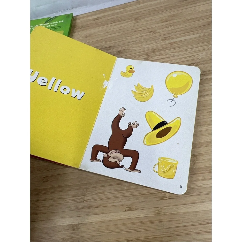 LeapFrog‎ TAG Book Lot – Fancy Nancy & Curious George (2 Books)